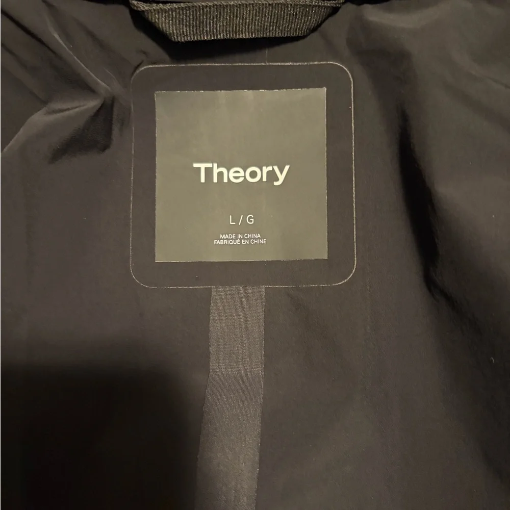 Theory Black Mens Large Blazer